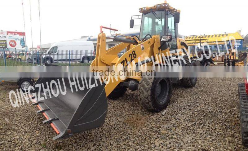 hot sale Chinese HZM928 wheel loader price,hoflader ZL28