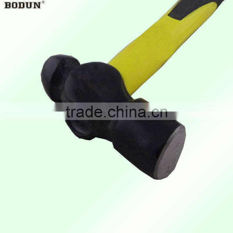 H2031 Good quality TPR handle ball-pein hammer