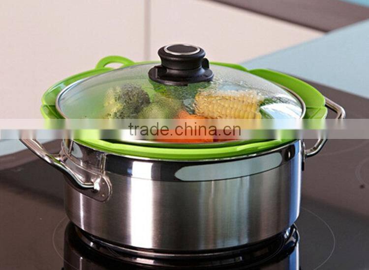2014 best seller silicone pot cover as seen on tv