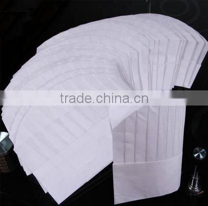 Disposable Nonwoven Chef Cap /Chef Hat /White Chef Hat(Z-CH-001)