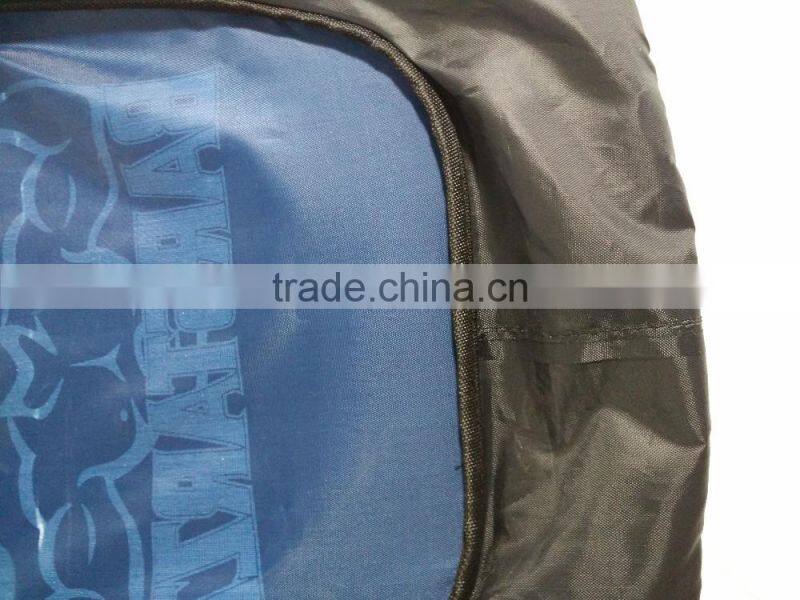 ECO friendly reusable and recyclable polyester backpack with string