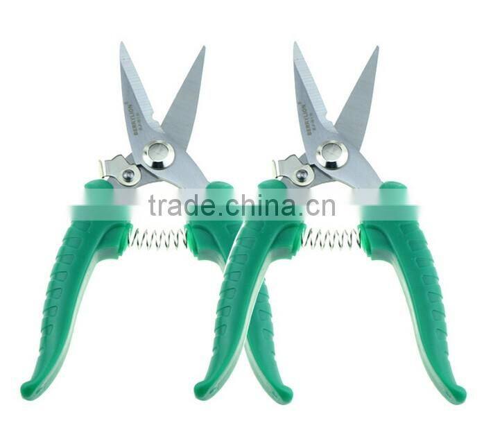 Cheap price 200mm household garden used shears with anti slip handle