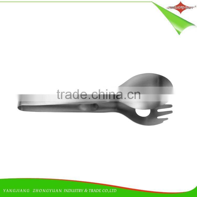 ZY-H1028 Stainless Steel tong Food clamp with handle