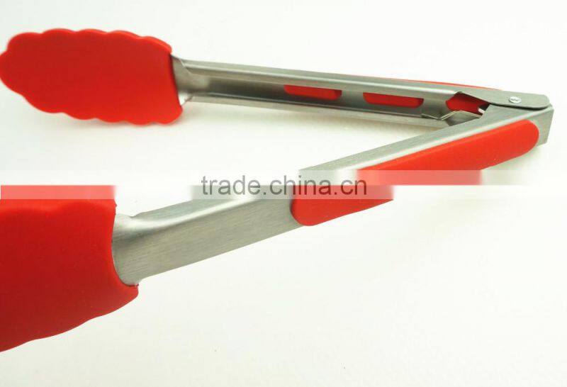 14071 icone Kitchen Serving Tongs Cooking Stainless Steel Handle Food Tong