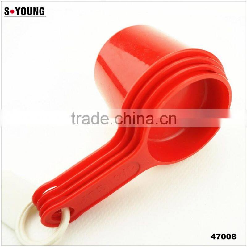 47008 4pcs plastic Measuring Cups and Spoons Set