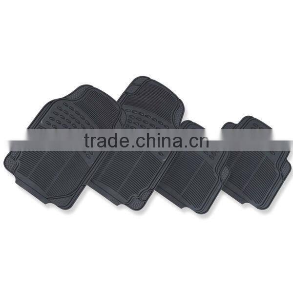 4PCS/Set PVC with NBR Universal Non-Slip Car Floor Mat