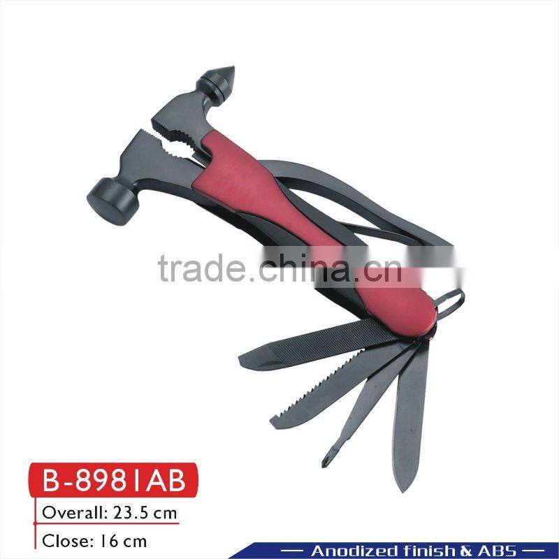 2014 New design multi stainless steel hammer wrech hand tools B-8951A
