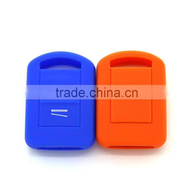 Hot selling silicon auto remote car key case for opel car keys with low price