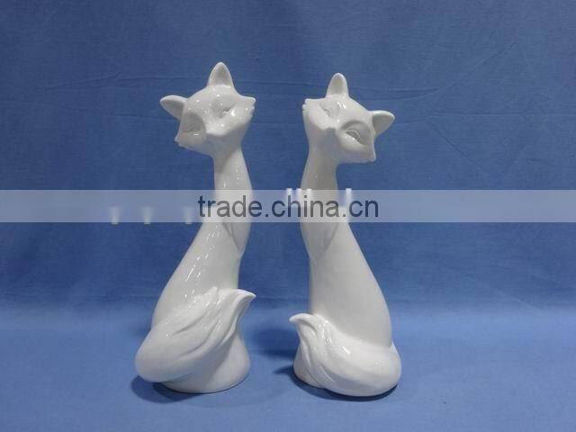 Animal cat decorations Porcelain XMAS decorations