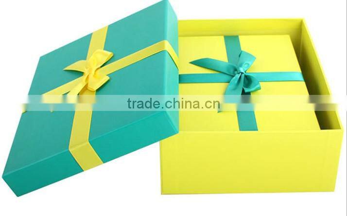 factory directly Colourful paper Decorative cardboard boxes
