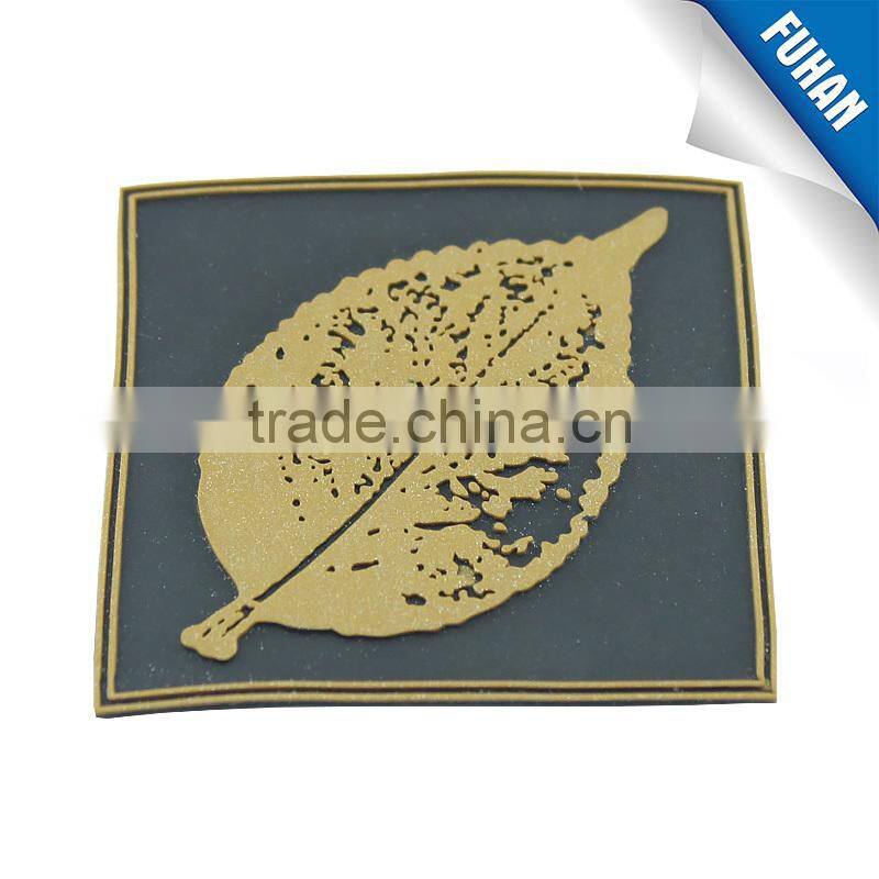 Customized clothing accessories 3D silicone rubber label