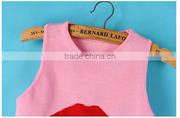 100% cotton Ladies sheepskin fur waistcoat