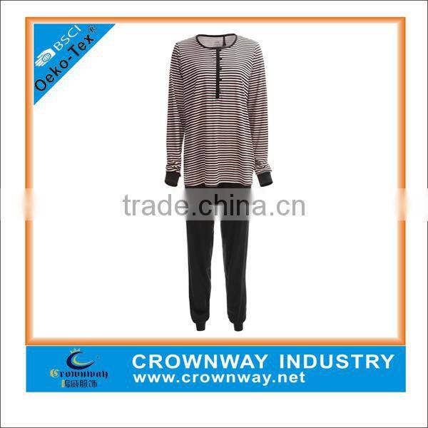 women's printed sleepwear pajama suit