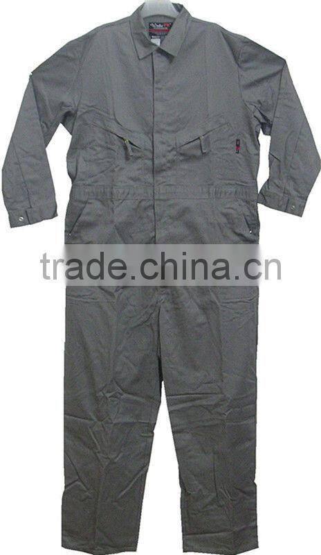mens summer grey flame retarded coveralls SLC138