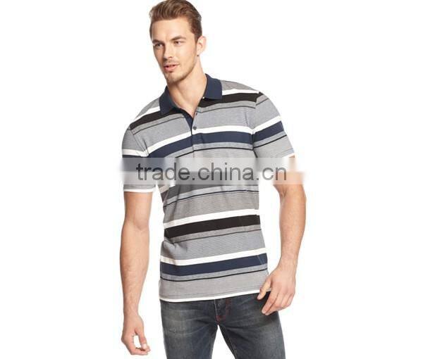 Big and Tall Chris Striped Polo