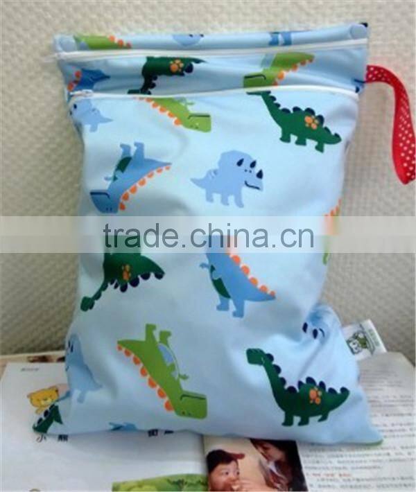 More Plain Or Printed Patterns Reusable and Washable Minky Cloth Diaper Bag