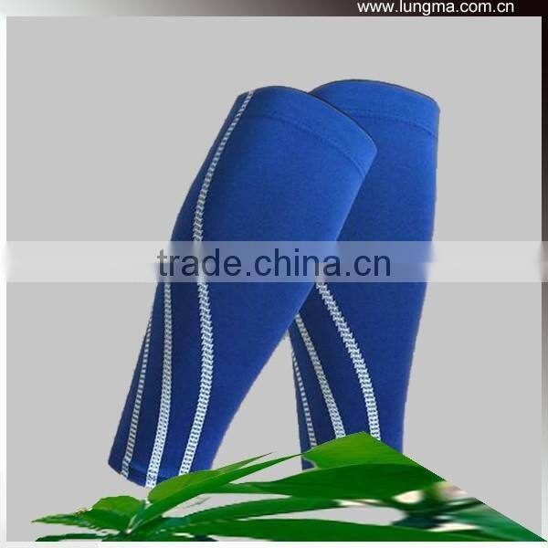 Sports Sublimation Printed Custom Calf Compression Knee Leg Sleeve
