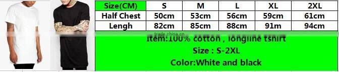 custom tall tee longline t shirt elongated t shirt