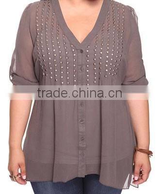 curvy ladies top