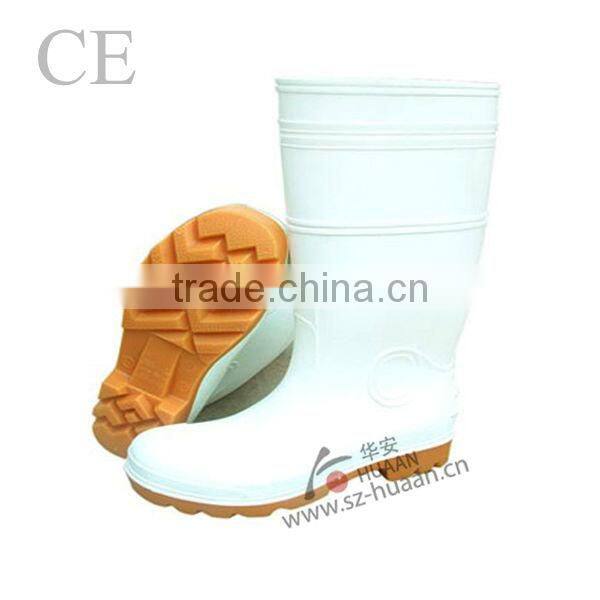 popular yellow/black fishmen PVC safety boot CE