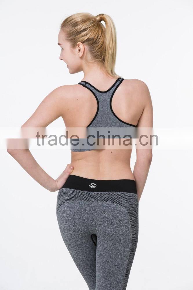Last design custom blank running sports bra top
