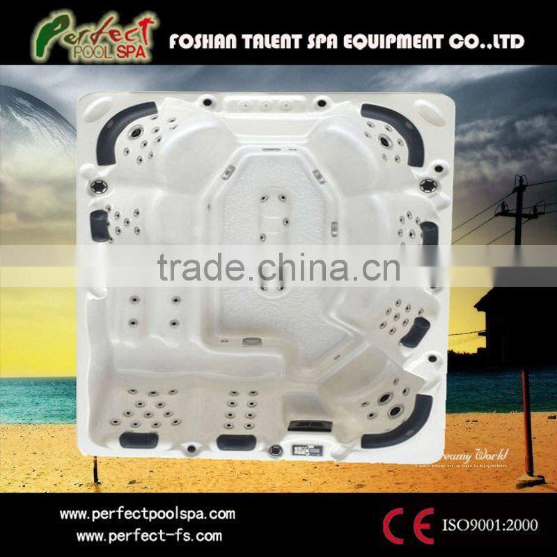 pop-up TV outdoor spa hottub bath tub