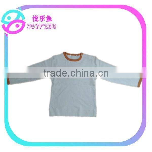Round neck cotton baby t-shirt