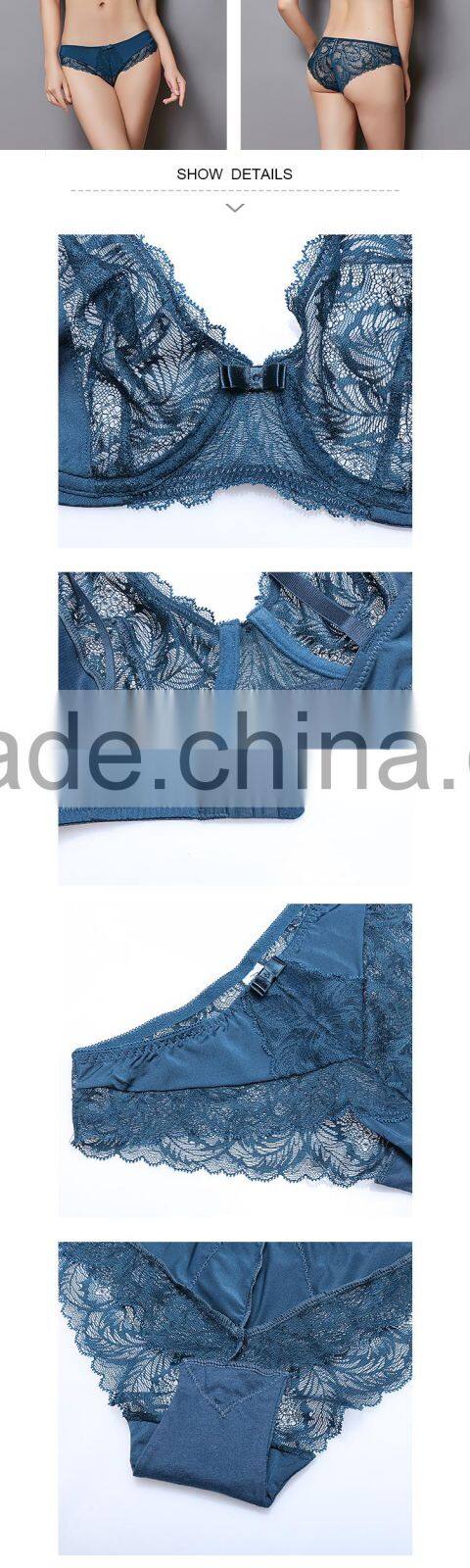HSZ-5018 Wholesale Hot Sale Sexy Bra Panty Set Images New Design Ladies Sexy Lingerie Inner Wear Underwear Factory In China