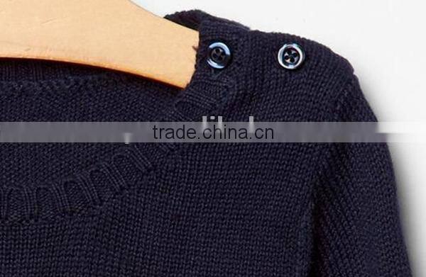 Intarsia heart pattern sweater dress