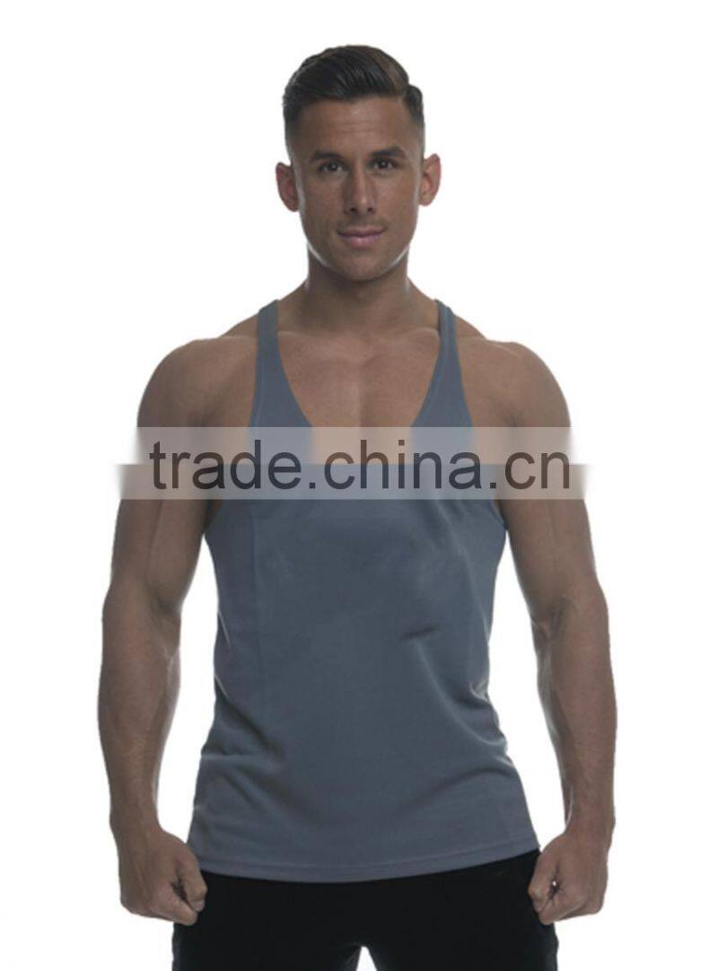 Custom Mens Sports striger Wholesale Cotton Plain Tank Top