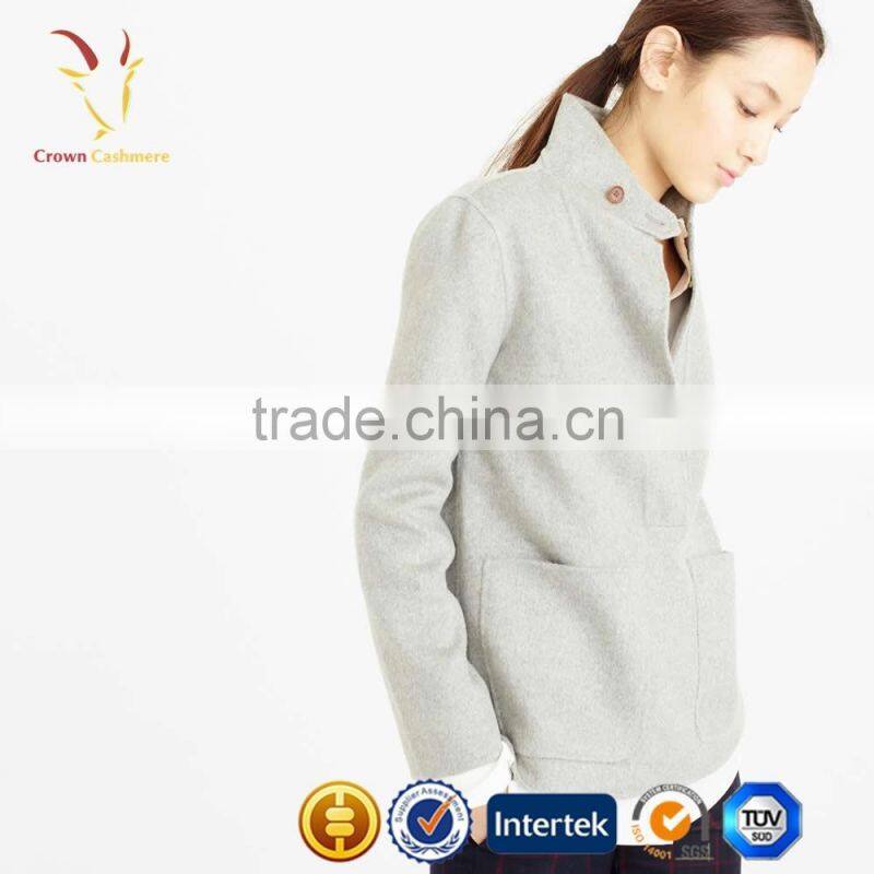 Ladies Short Woolen Coat Design,Latest Design Short Coat Women