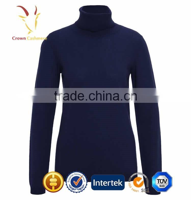 Women Winter Turtle Neck Long Sleeve Pullover Sweater