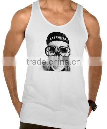 Unique customized mens good quality tank tops