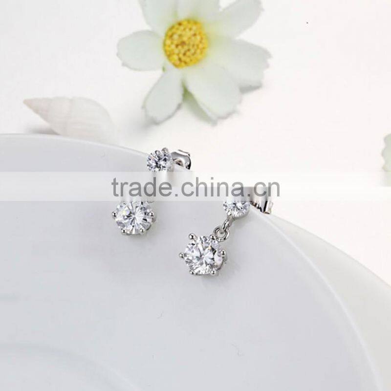 Fashion Jewelry Sterling Silver Exquisite Earrings For Women