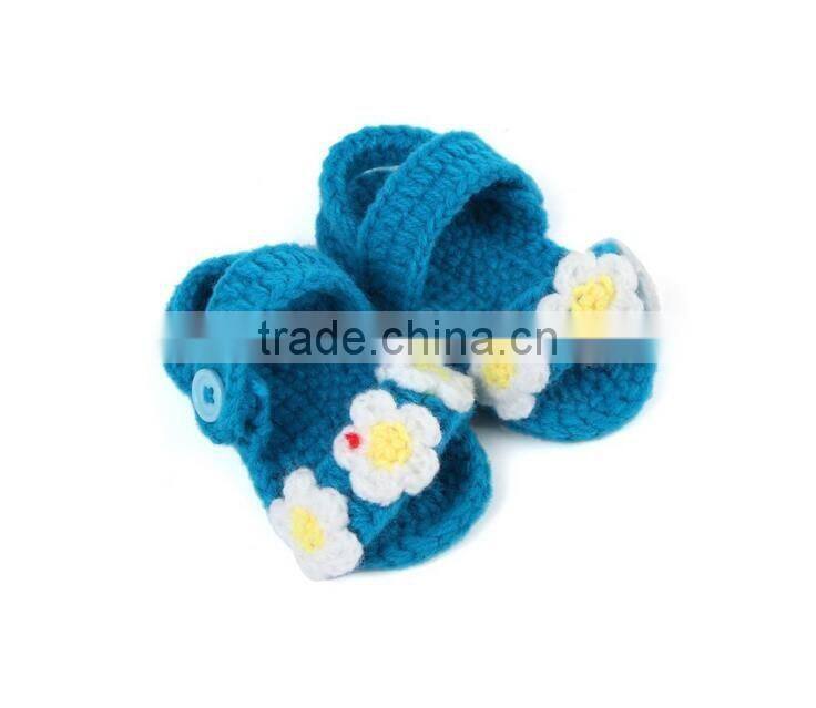 Beautiful summer crochet baby toddler shoes