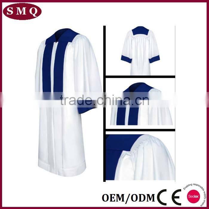 Hot sale modern choir gown for Seventh-day Adventist