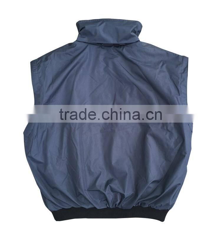 Men winter pilot flight pongee custom bomber jacket