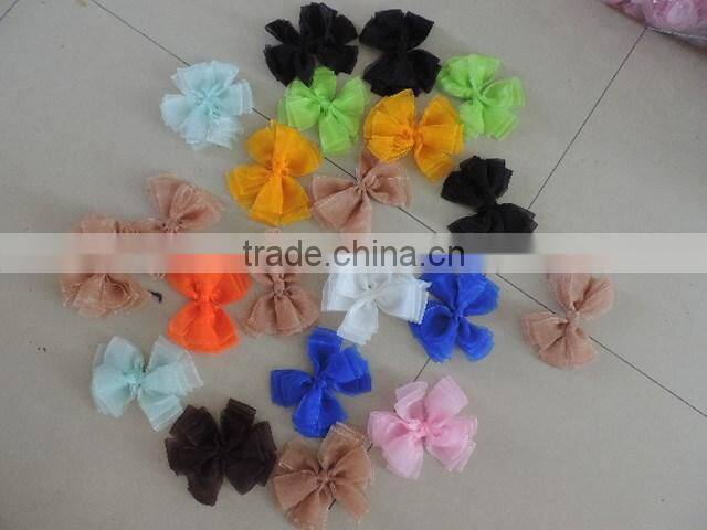 Wholesale Baby Girl Chiffon Bowknot Headbands Flower Girl Hairbands