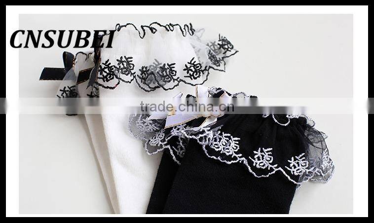 Socks cotton lace Spring and Autumn new children girls socks