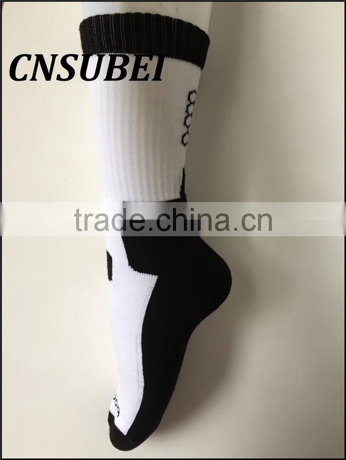 2016 new design ribbid top men 100% coolmax full treey elite cycling clothing socks men