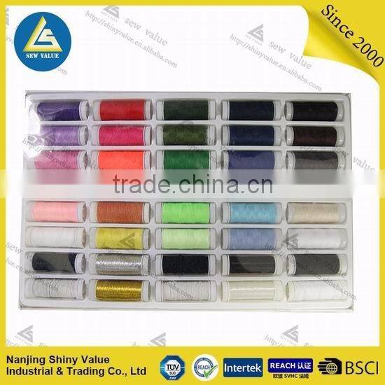 transparent color 100% nylon thread