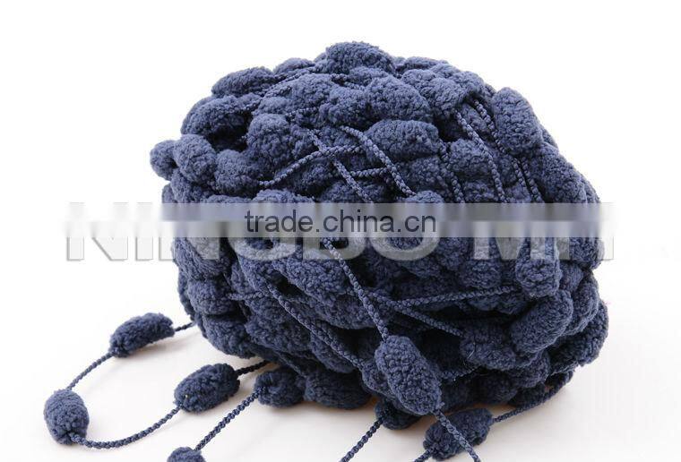 100% Acrylic scarf fancy yarn