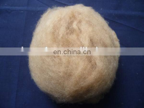 Combed Cashmere Tops Roving White16.0-18.0Micron for worsted yarn spinning