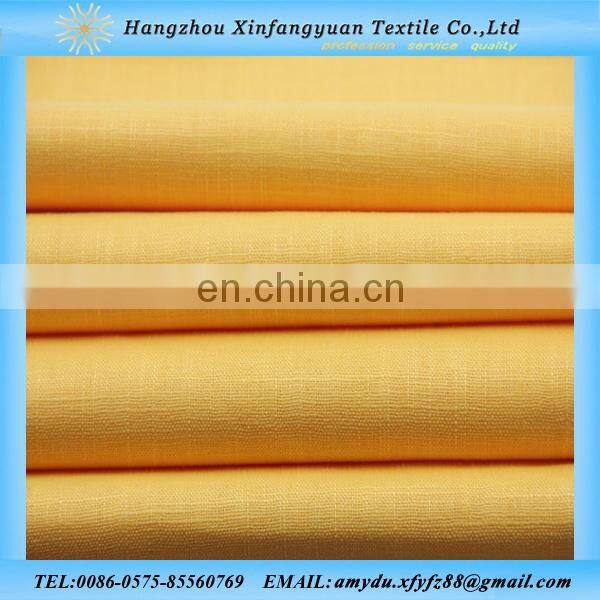 100 ramie fabric plain dyed fabric