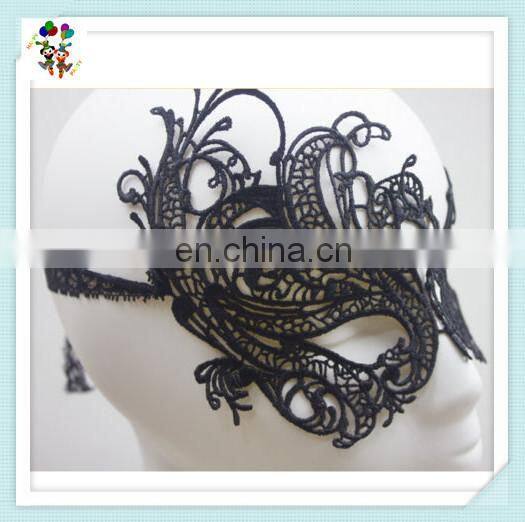 Venetian Masquerade Ball Fancy Dress Sexy Black Lace Masks HPC-0413