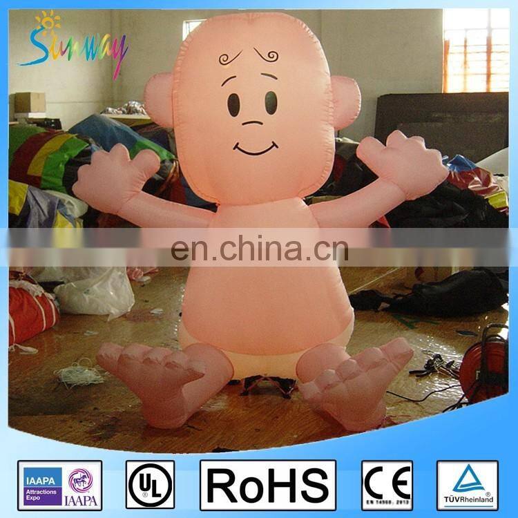 Giant Inflatable Infant Baby Model For Show Or Advertising