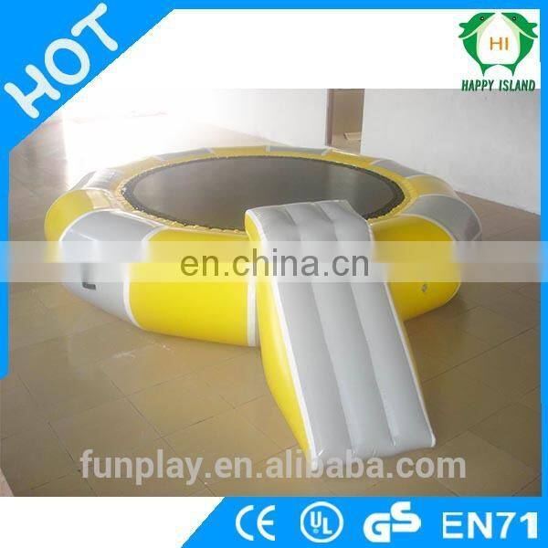HI 2015 hot summer hot game inflatable water trampoline,large trampolines for sale,used trampolines for sale