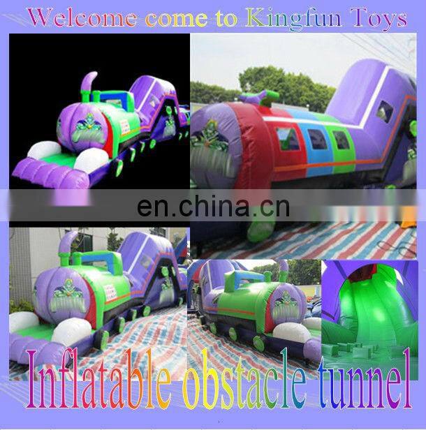 Commercial inflatable interactive obstacle sport
