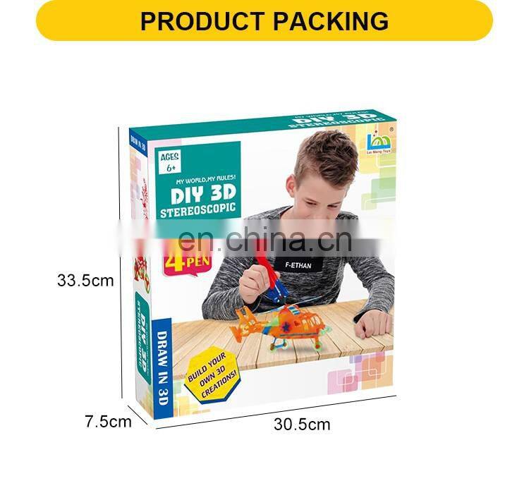 DIY helicopter 3d printer filament ABS PLA drawing toys 3d printing pen