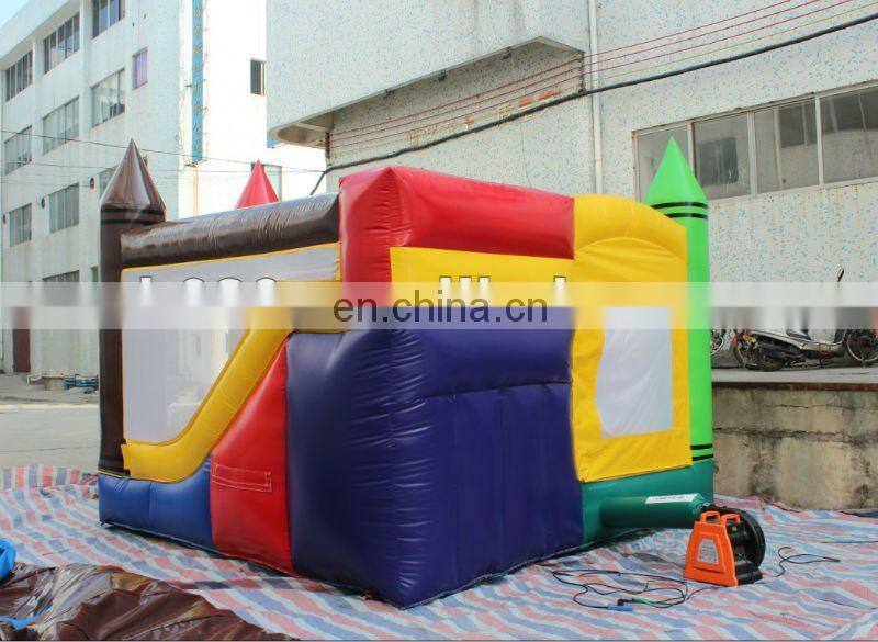 Hot Salller endless fun outdoor or indoor commercial grade Vinyl tarpaulin C105 combo inflatabes commercial